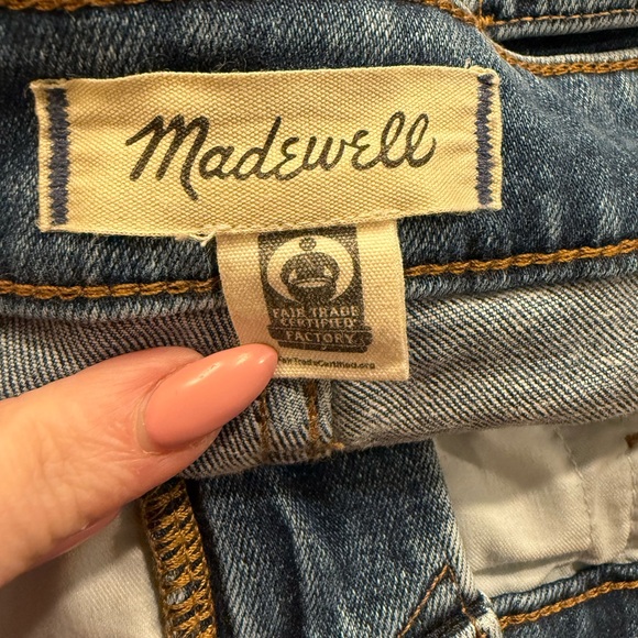 Madewell The Perfect Vintage Straight Jean in Plus Size 20W Medium Wash - Picture 5 of 9